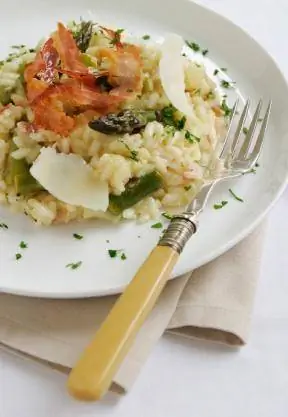 Risotto ze szparagami