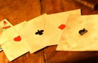 antikke spillekort