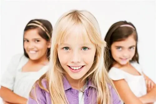 Küçük Kızlar için Kolay Saç Modelleri