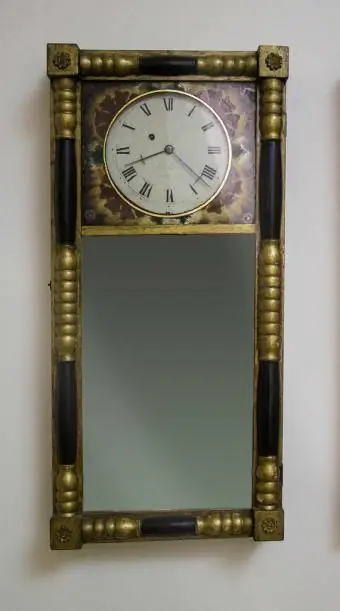 Horloge murale miroir New Hampshire