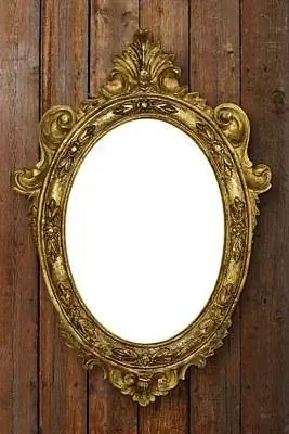 starožitné zrcadlo