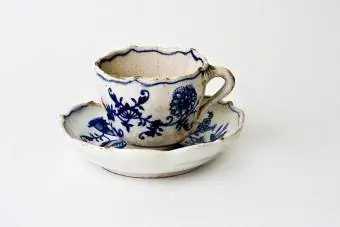 Антична чаша и чинийка Meissen