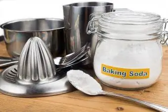 bicarbonato de sodio para pulir plata