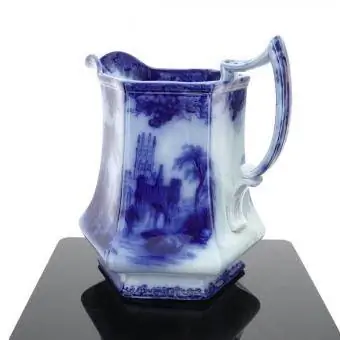 Gothic Flow Blue Water Pitcher